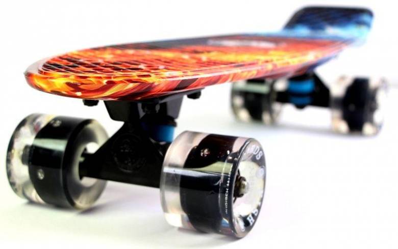 Penny Board "Fish" Fire and Ice (833333694) - фото фото фото 2