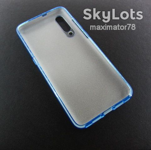 ЧЕХОЛ БЛЕСТКИ SHINING BLING Xiaomi Mi 9 голубой - фото фото фото 1