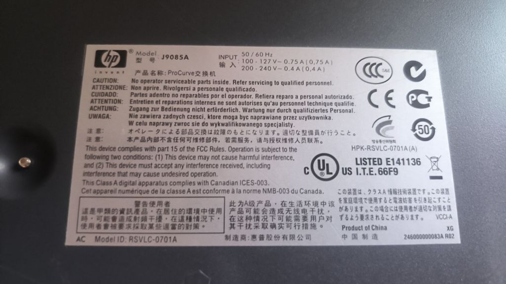 Cвітч комутатор HP 2610-24G J9085A ProCurve - фото фото фото 3