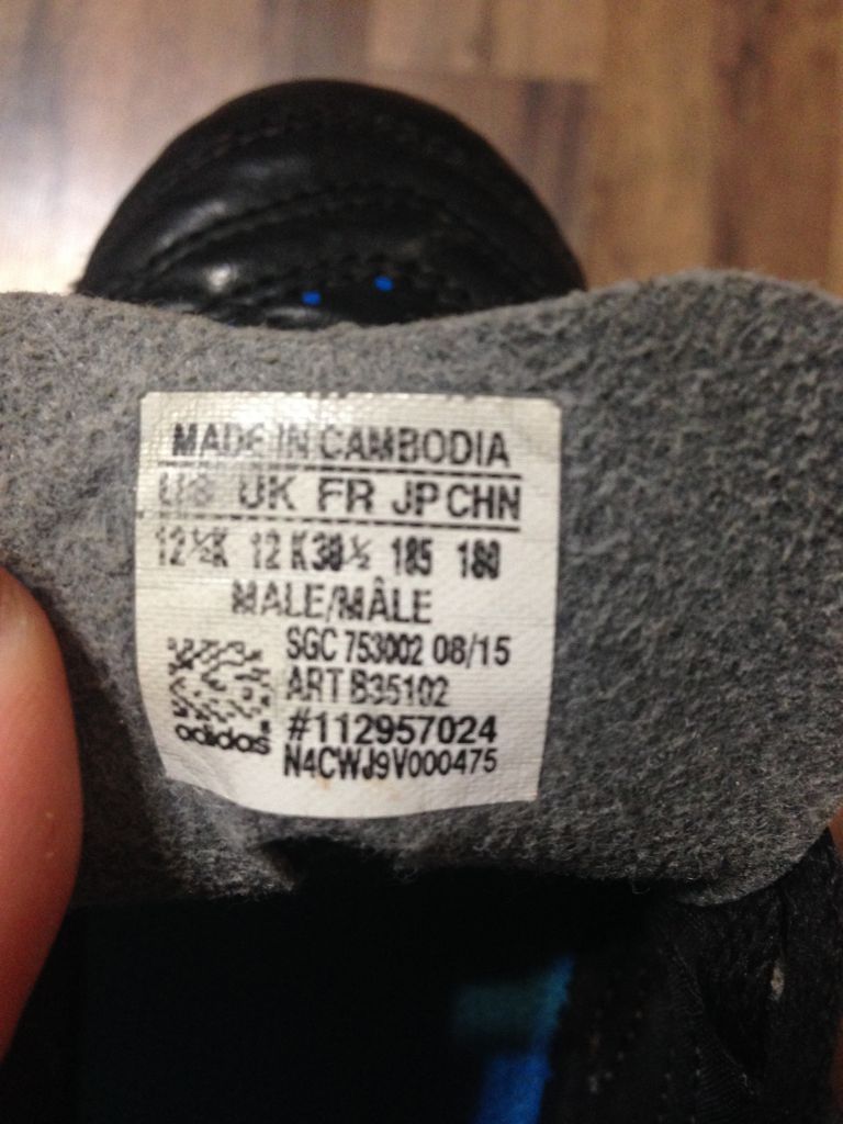 Бутсы Adidas,р.28-29,стелька 19см,нат.кожа,Оригинал - фото фото фото 6