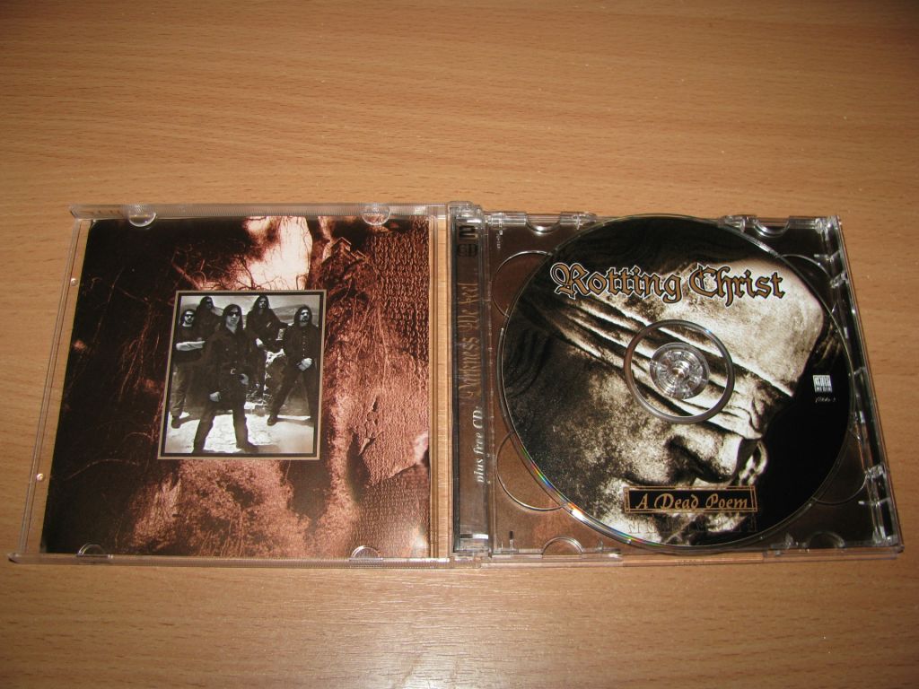 ROTTING CHRIST - A Dead Poem  (1997 Century Black 2CD 1st press,USA) - фото фото фото 1