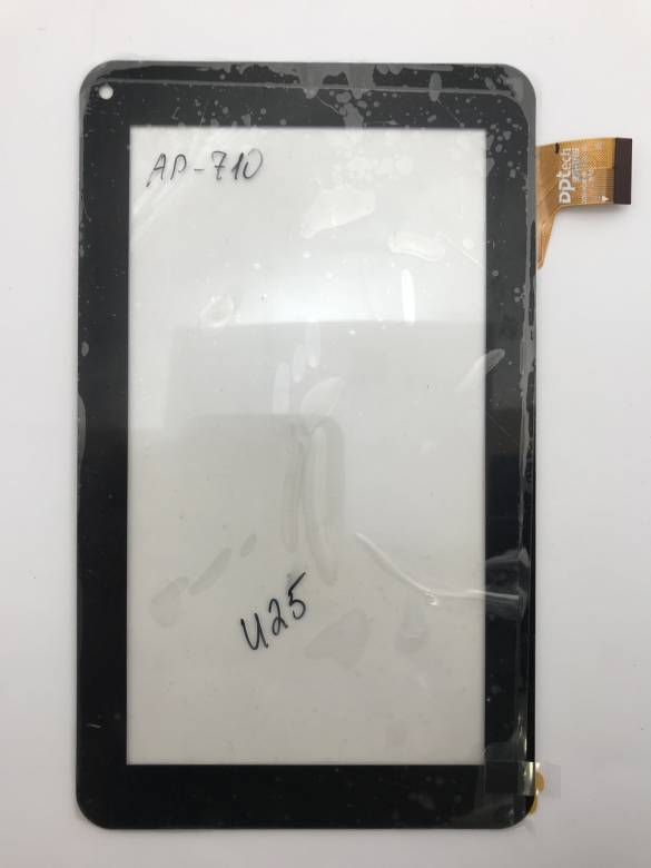 Assistant AP-710/AP-711/ZP9020-7  300-N3803K сенсор тачскрин чорний - фото фото фото 0