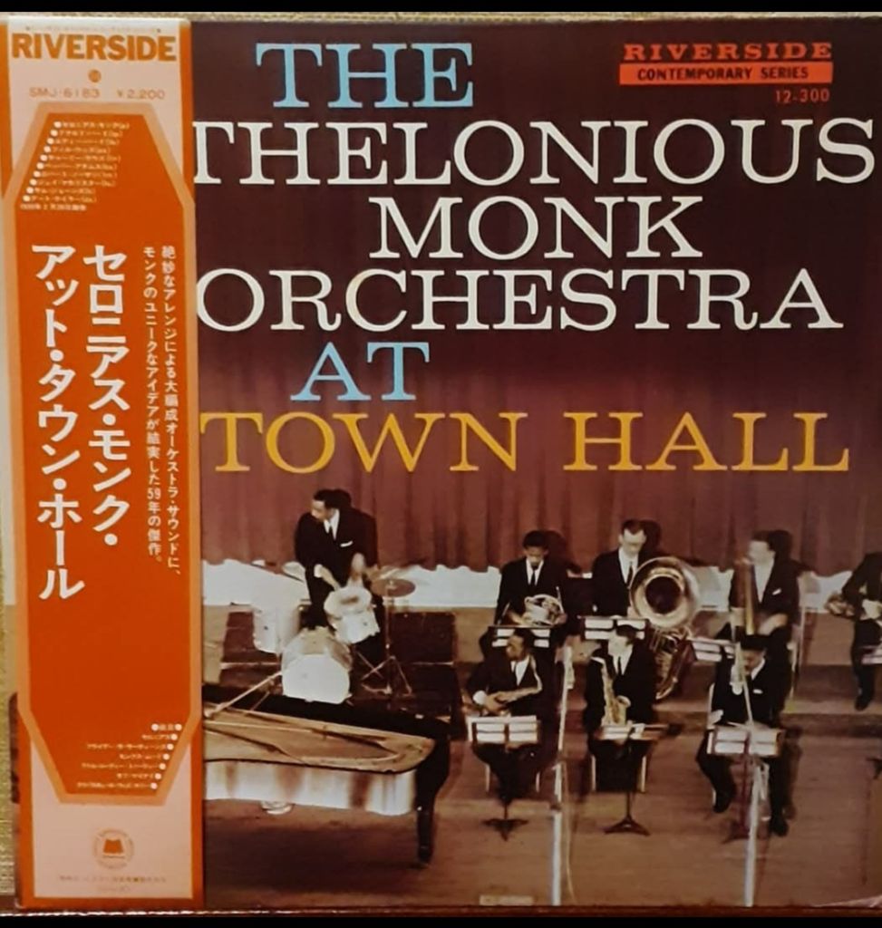 Платівка  The Thelonious Monk Orchestra ‎– At Town Hall. - фото фото фото 1