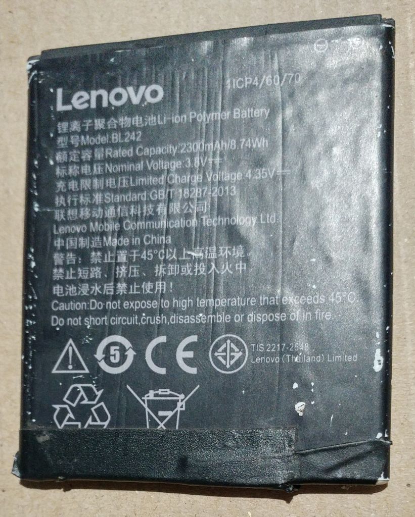 Акумулятор Lenovo BL242 - фото фото фото 0