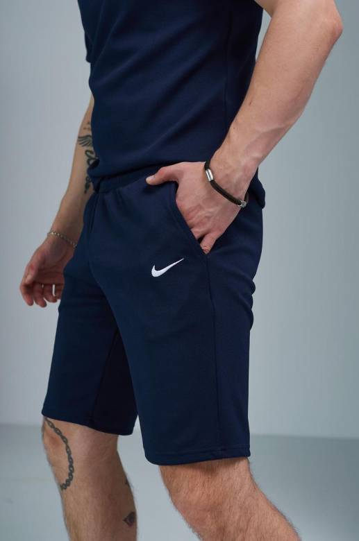 Шорты мужские Kukuruza Nike синие - фото фото фото 2
