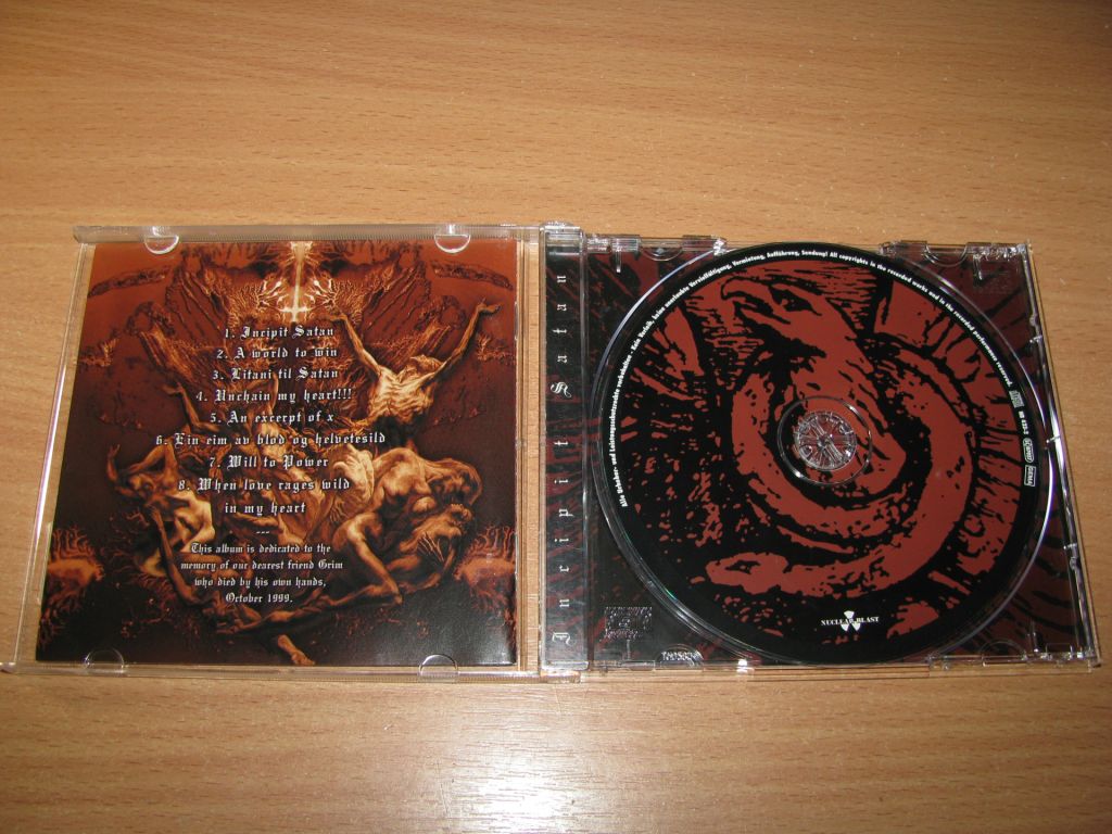 GORGOROTH - Incipit Satan  (2000 Nuclear Blast 1st press) - фото фото фото 1