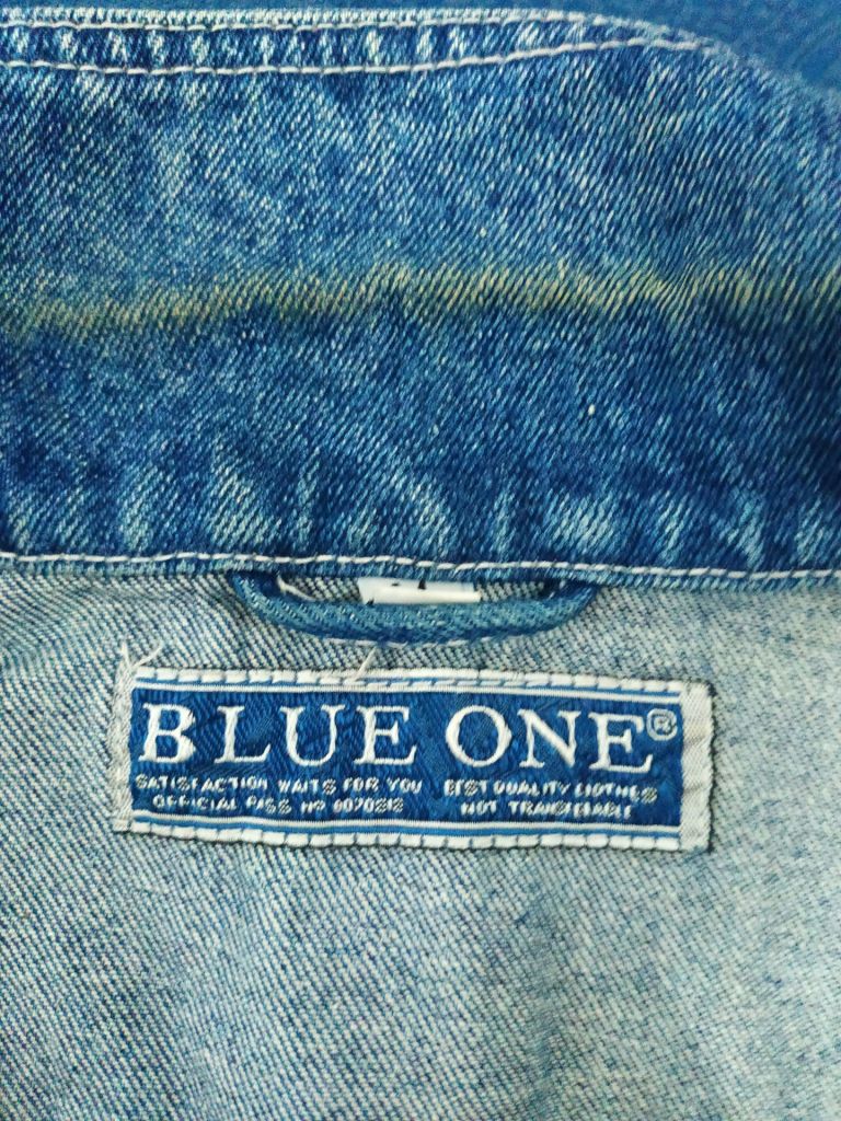 Жилет чоловічий джинсовий BLUE ONE p-p M - фото фото фото 3
