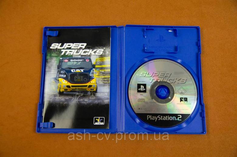 Диск для Playstation 2, гра Super Trucks - фото фото фото 4