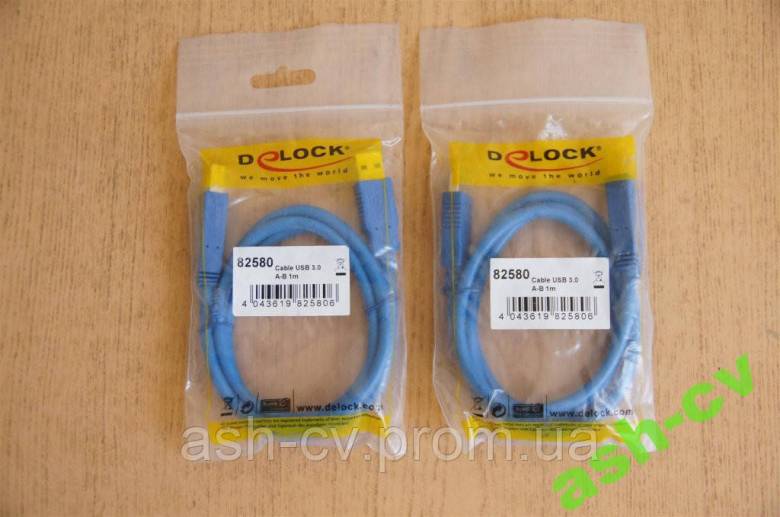 Кабель USB 3.0 AB (DeLock, 1 метр) - фото фото фото 0