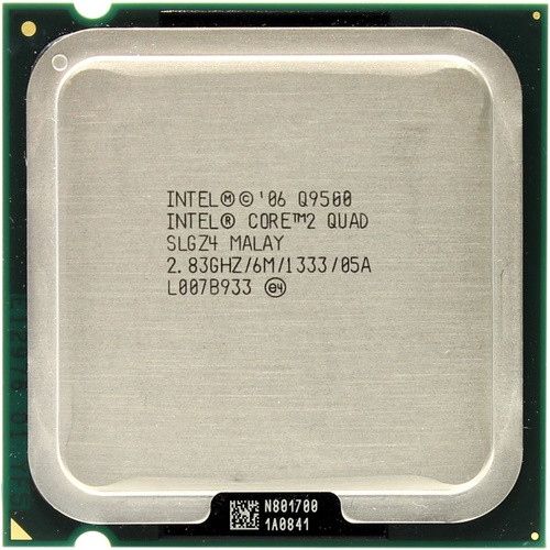 Intel Core 2 Quad Q9500 SLGZ4 2.83GHz/6MB/1333Mhz LGA775 95W - фото фото фото 0