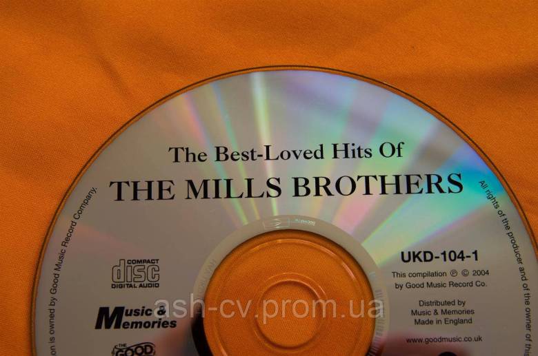 Музичний диск CD. THE MILLS BROTHERS - фото фото фото 4