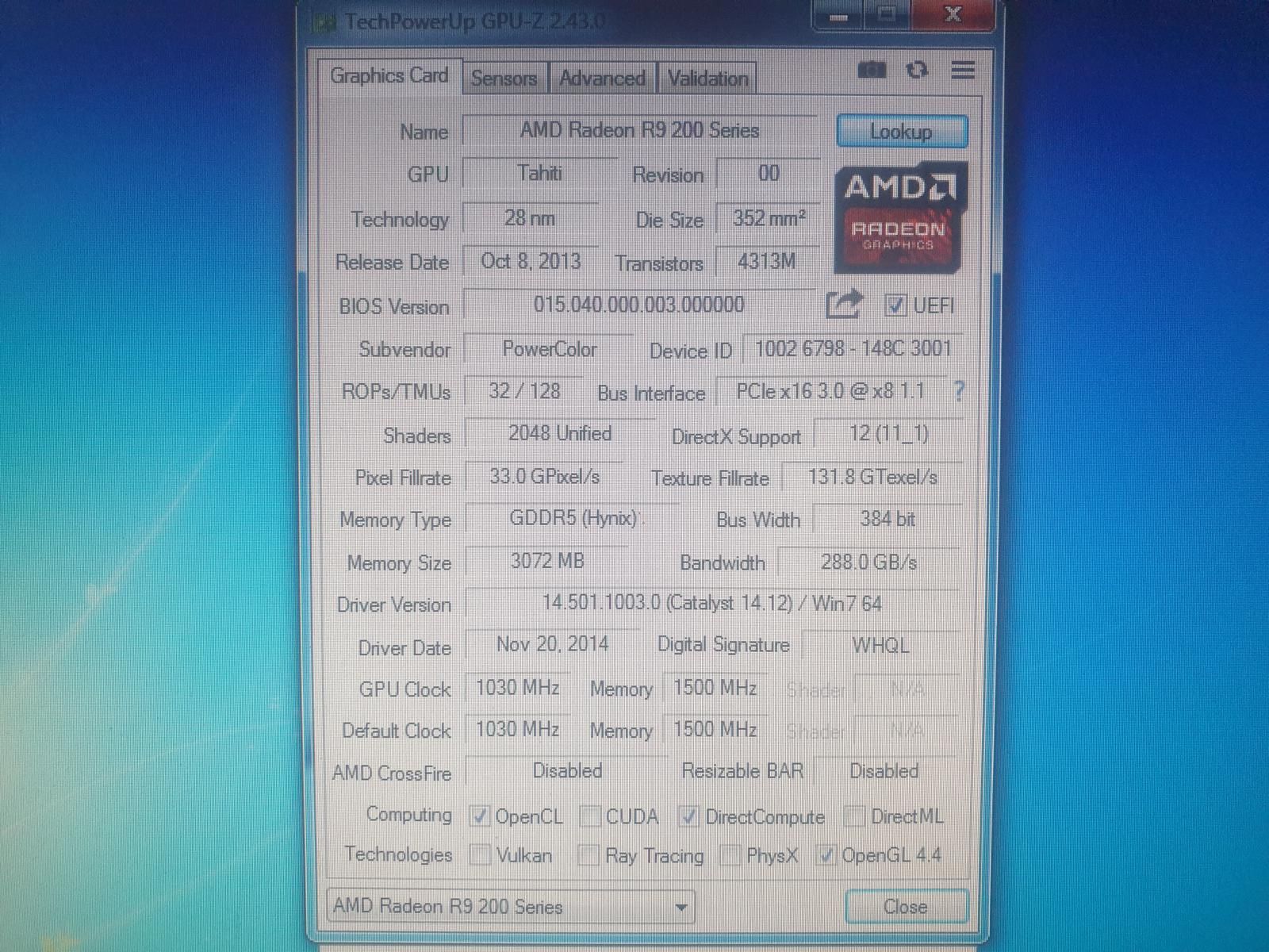 Відеокарта AMD Radeon R9 280X - 3072 Mb 284 bit - фото фото фото 1