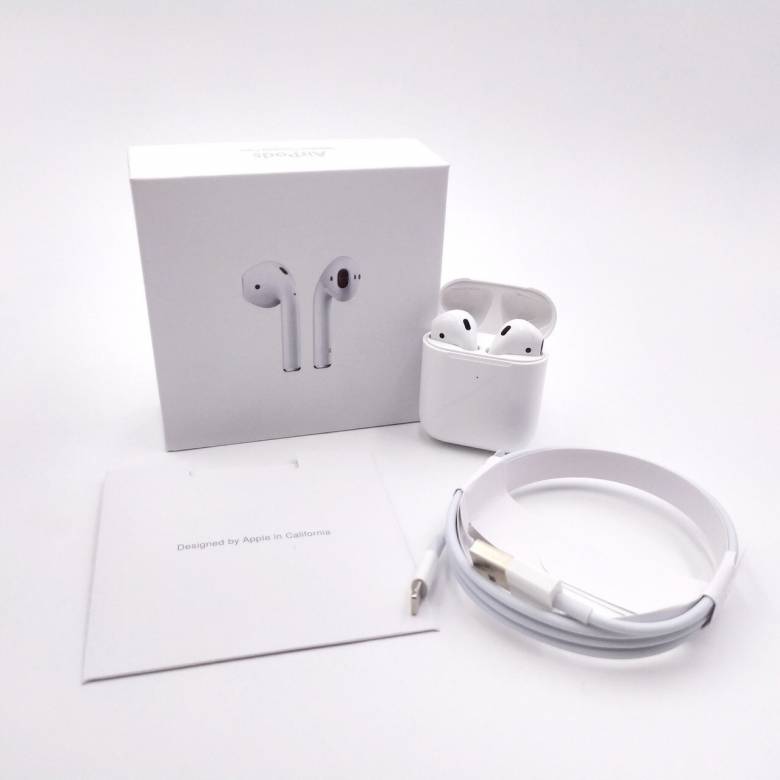 Наушники Apple АirPods 2 Original series Bluetooth + Чехол в Подарок - фото фото фото 8