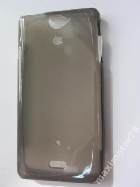 ЧЕХОЛ COVER Sony Xperia V LT25i серый - фото фото фото 1