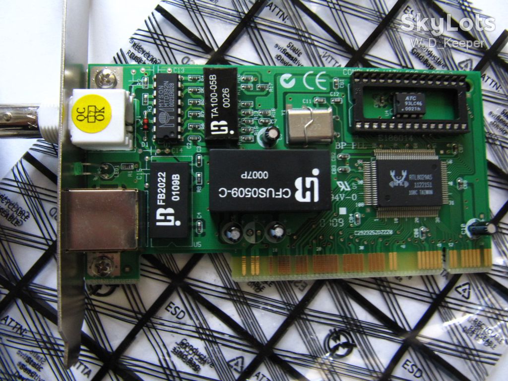 Surecom EP-325, Ethernet LAN Card, PCI - фото фото фото 1