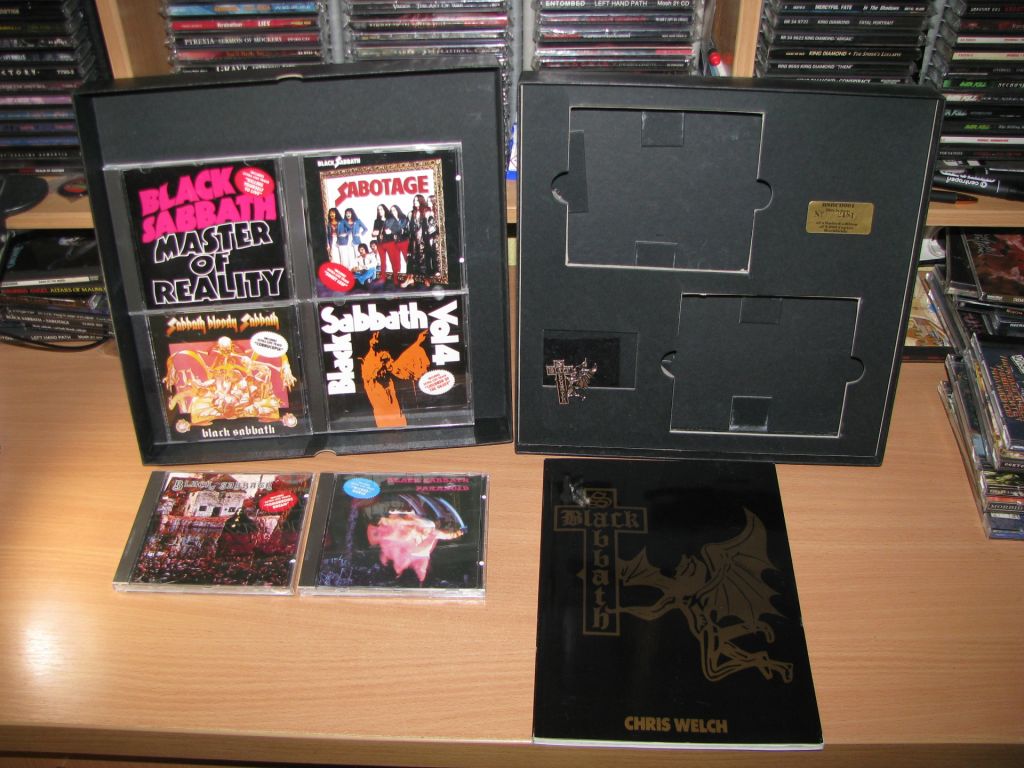 BLACK SABBATH - The CD Collection  (1988 Castle 6CD BOX) Ozzy - фото фото фото 8