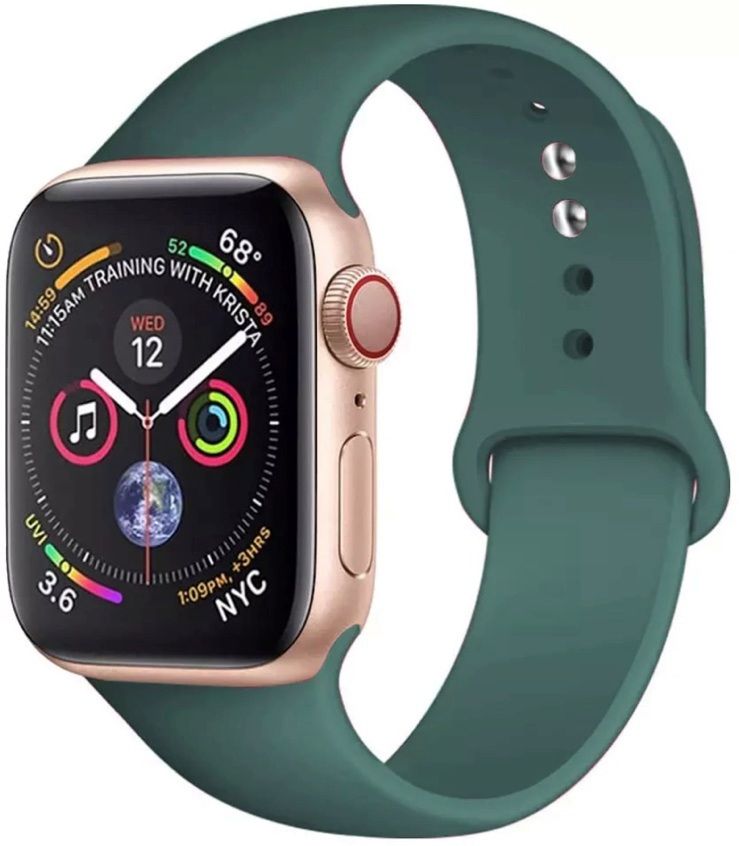 Силиконовый браслет для Apple Watch 38mm / 40mm #64 - фото фото фото 0
