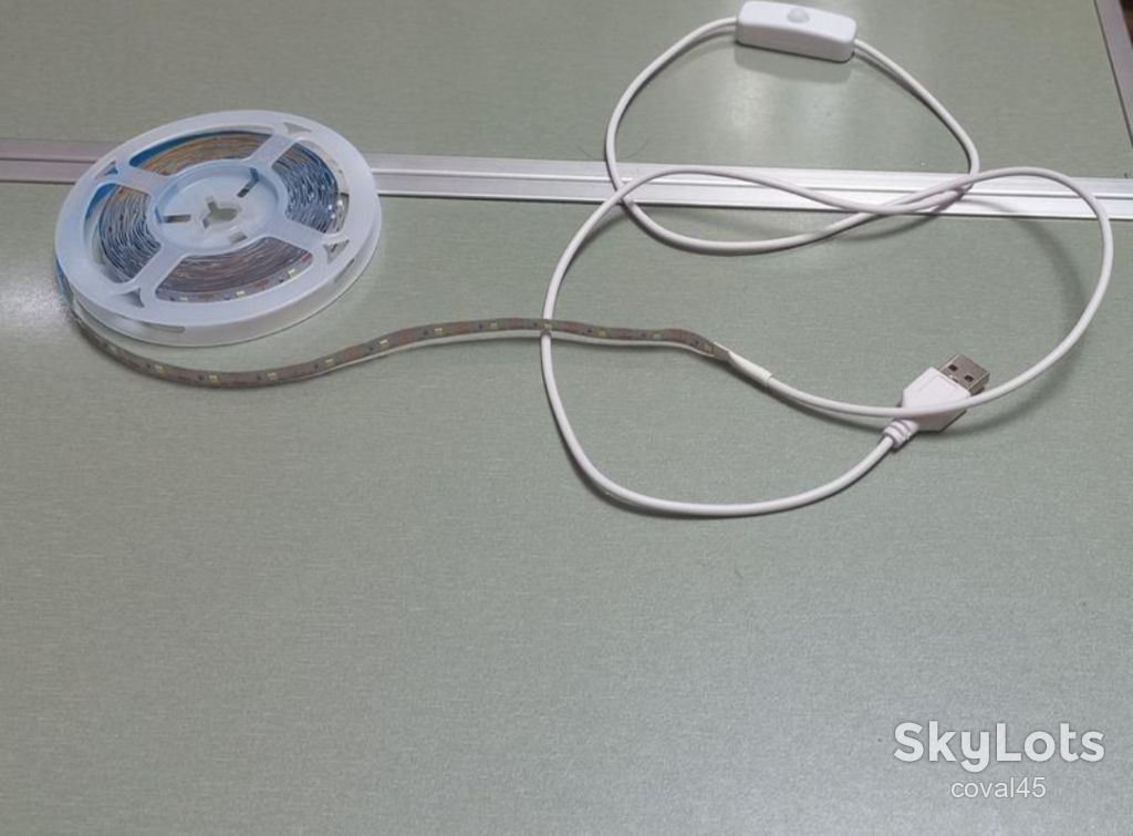 USB LED лента 5 метрів /60 диод/м с выключателем. - фото фото фото 3