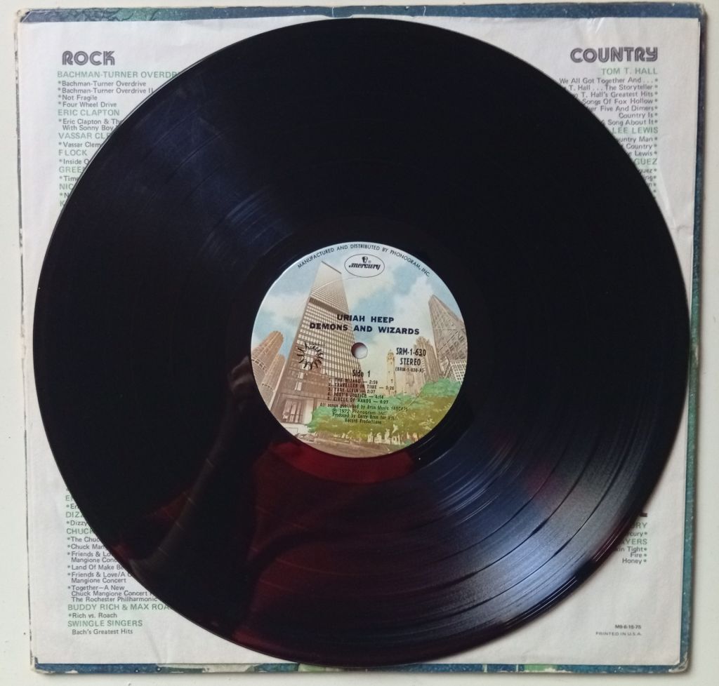 Uriah Heep - Demons and Wizards 1972   (USA)   (EX- EX) - фото фото фото 3