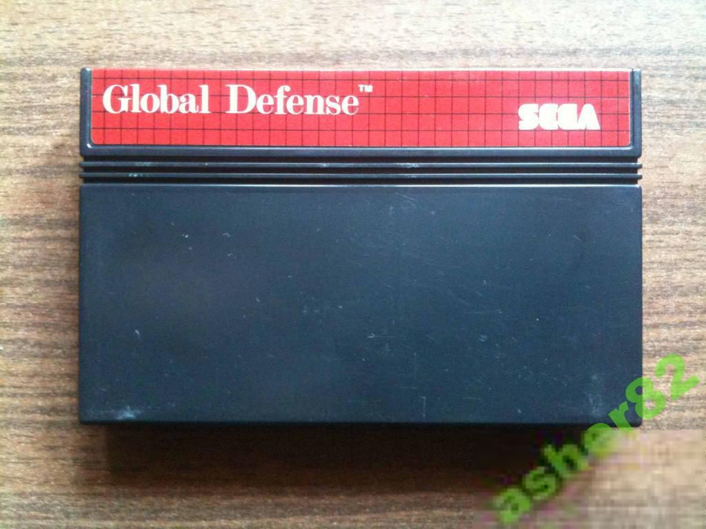 Игра на Sega Master System "Global Defense"      (PAL) - фото фото фото 0