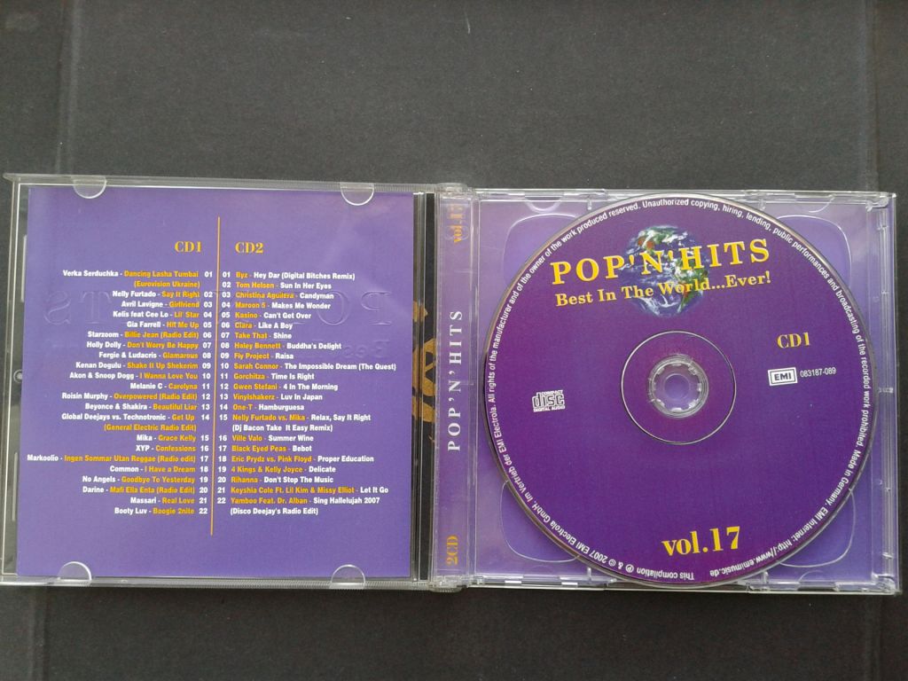 V/A: Pop’N’Hits - Best In The World...Ever! Vol.17  (2CD) - фото фото фото 1