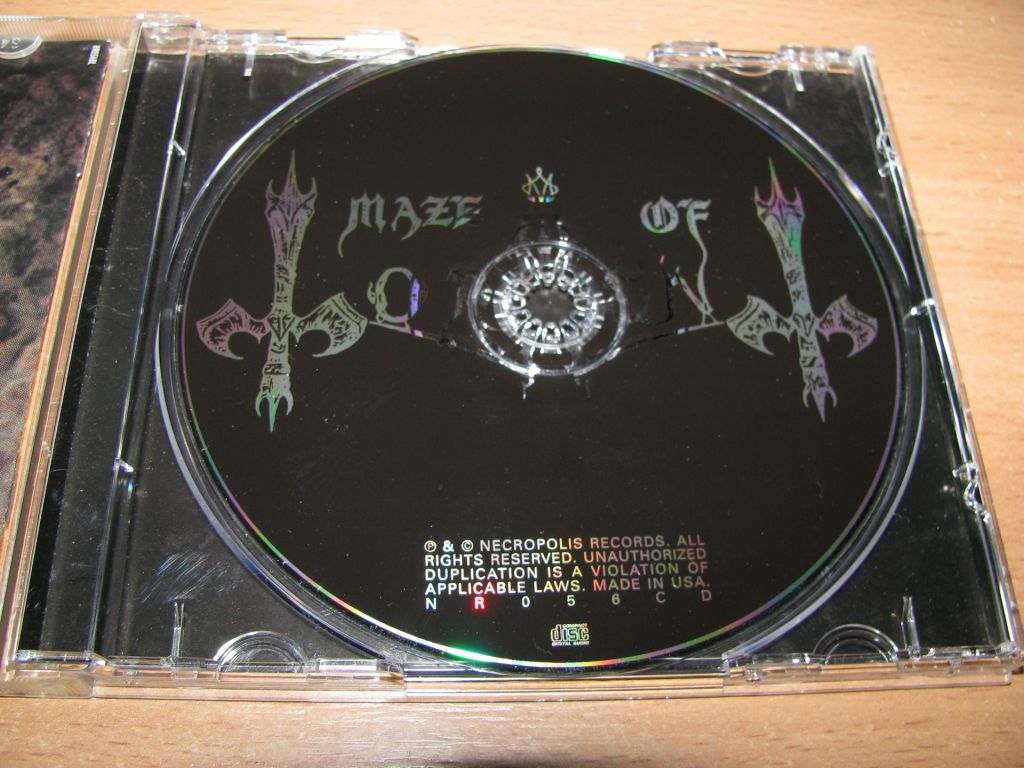 MAZE OF TORMENT - Death Strikes  (2000 Necropolis 1st press,USA) - фото фото фото 2