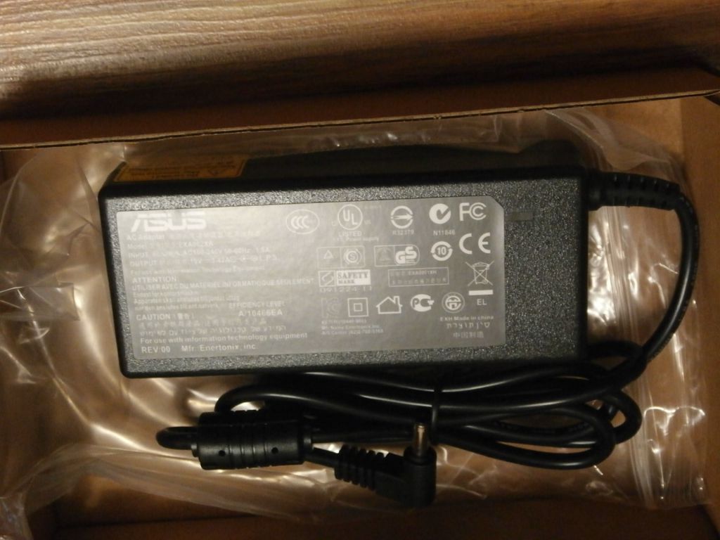 Блок питания для ноутбуков  ASUS 19V 3.42A штекер 4.0x1.35mm 65W Original Качество!!! - фото фото фото 3