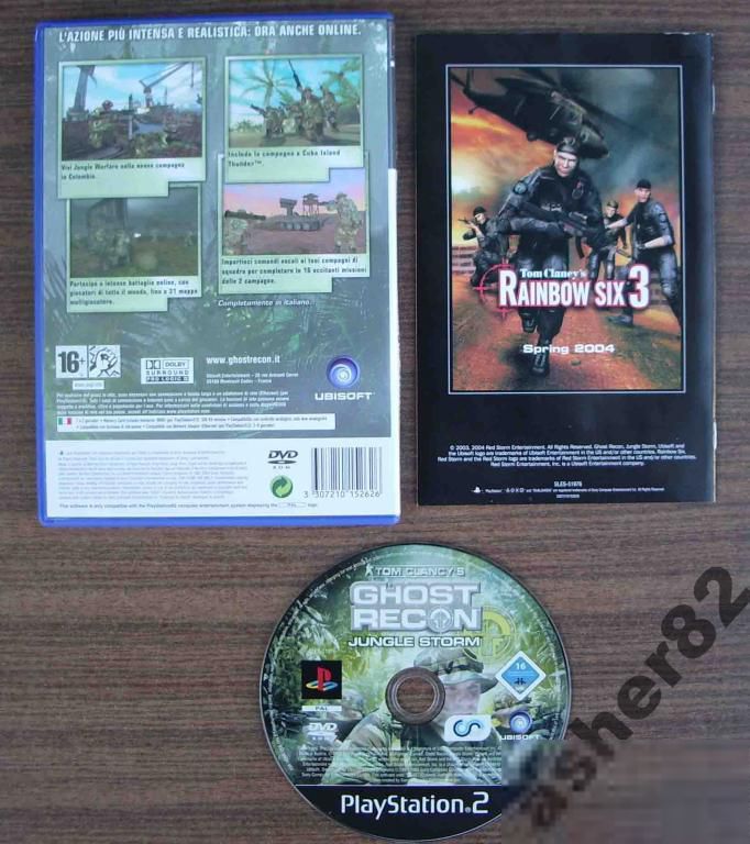 Игра на PS2 "Ghost Recon Jungle Storm"      (PAL) - фото фото фото 1
