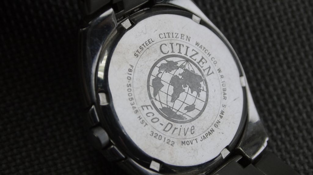 Годинник CITIZEN Eco-Drive 100м.цельнолитая нержавейка белый циферблат model: F810-S005345 HST Вживане - фото фото фото 5