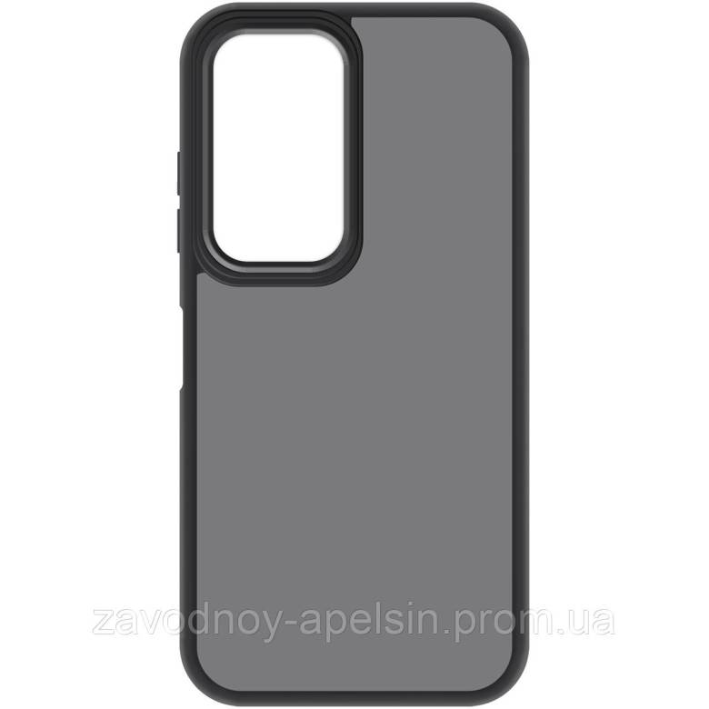Oppo A5 2025 Чехол матовый TPU+PC (черный) - фото фото фото 0
