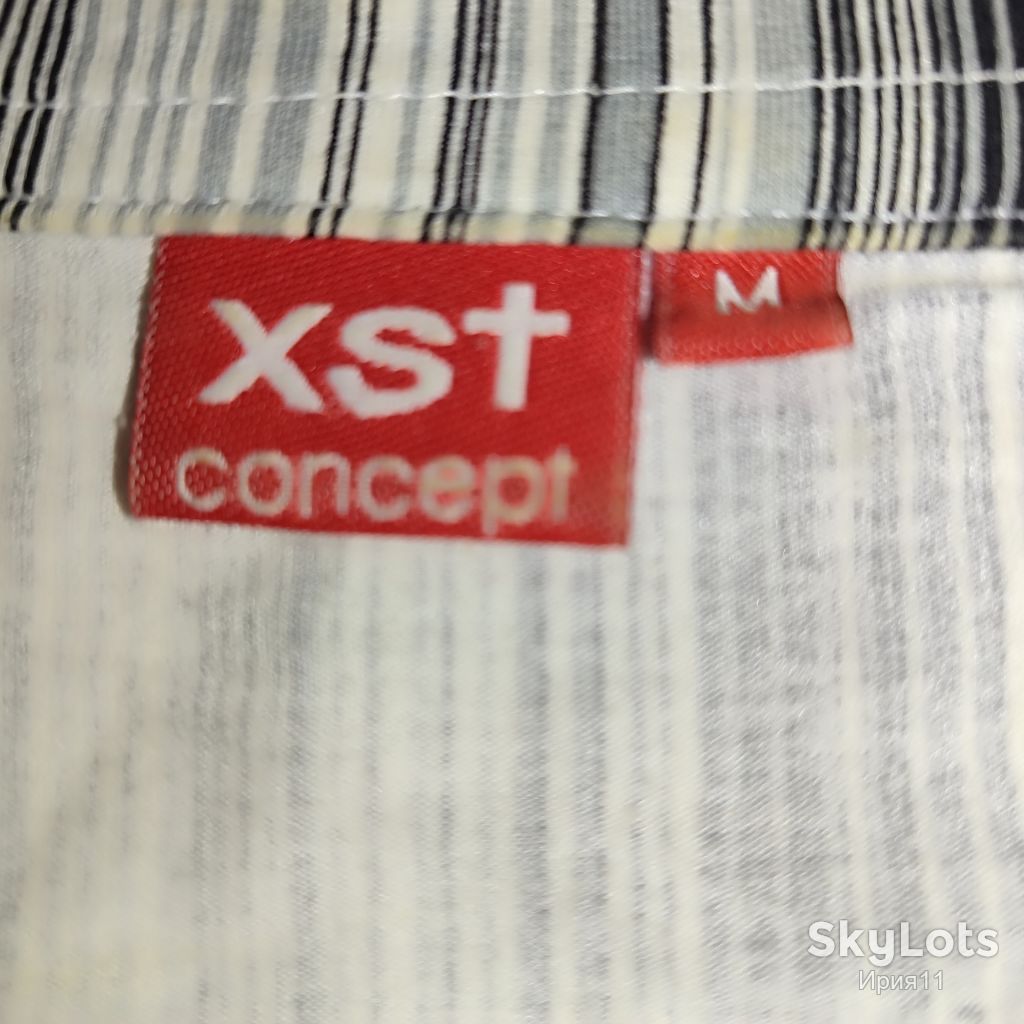 xst, блуза, рубашка, эластичная ткань, полоска - фото фото фото 6