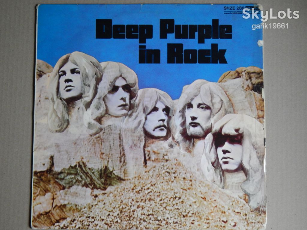 Deep Purple – In Rock   (Harvest – SHZE 288, Unipak, Germany) VG+/EX - фото фото фото 1