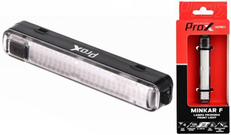 Фара передня ProX Minkar 24/Smd Led 30LM, 300 mAh USB-C (A-O-B-P-0498) - фото фото фото 0