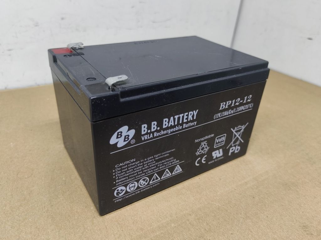 BP12-12 BB Battery акумулятор для ІБП 12А·год 12В б/в   (8006-20) - фото фото фото 1