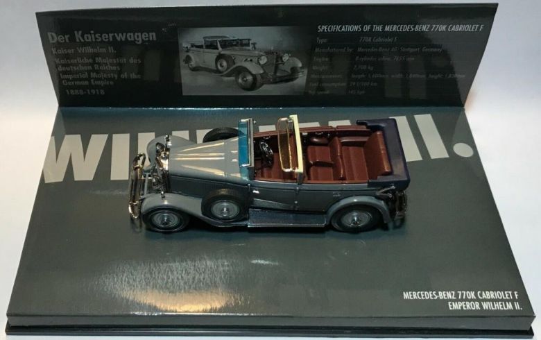 Minichamps Mercedes -Benz 770K Cabriolet F, Emperor Wilhelm II - фото фото фото 3