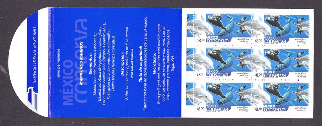 Фауна . Мексика 2004 г  MNH - буклет - 2а скана - фото фото фото 1