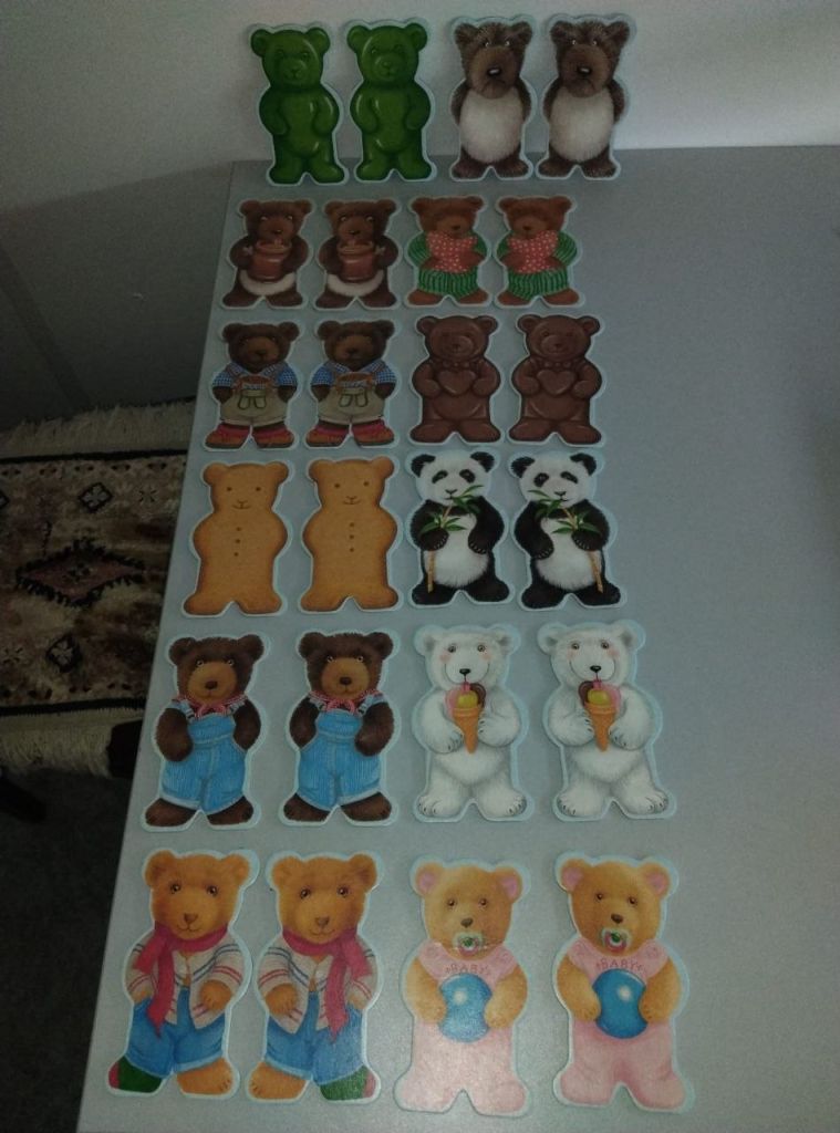 Настільна гра Ravensburger Teddy memory  (меморі Ведмедики) - фото фото фото 7