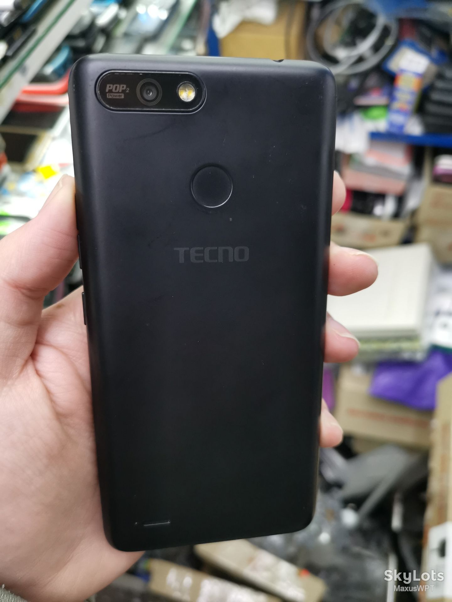#1571 sklad Tecno pop 2 power b1p black - фото фото фото 1