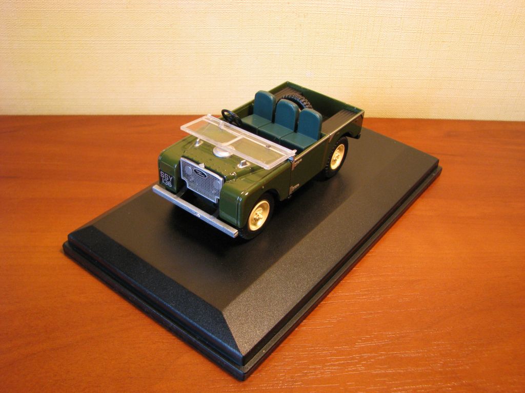 Land Rover Bronze Green 80 Oxford Diecast 1:43 - фото фото фото 3