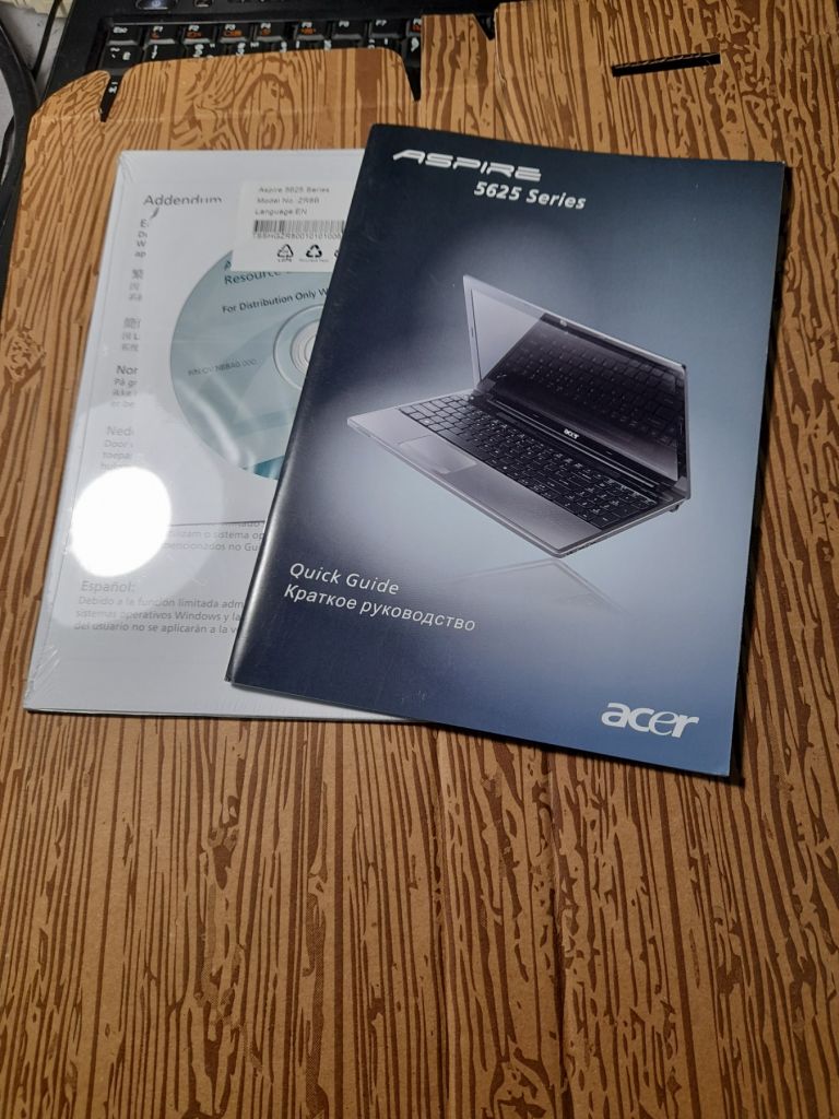 Acer 5625 ZR8C документы - фото фото фото 3