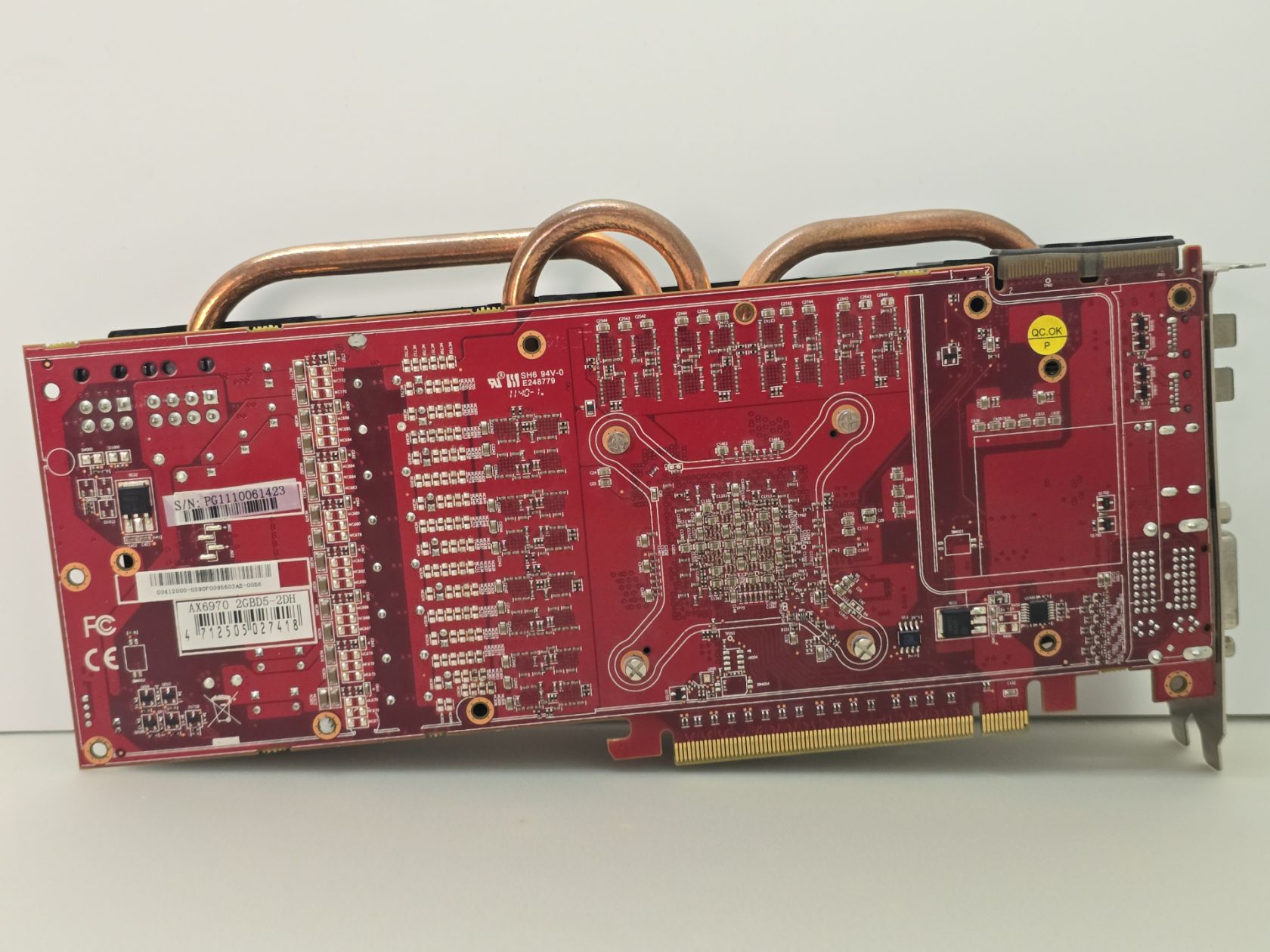 Відеокарта PowerColor Radeon HD 6970 2GB   (2GB,GDDR5,256 Bit,HDMI,PCI-Ex,Б/у) - фото фото фото 2