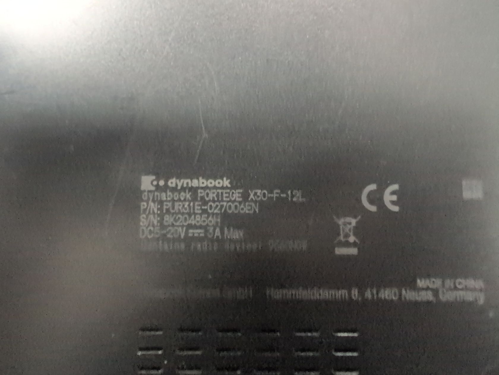 ноутбук Dynabook  (toshiba) x30-f-12L - фото фото фото 3