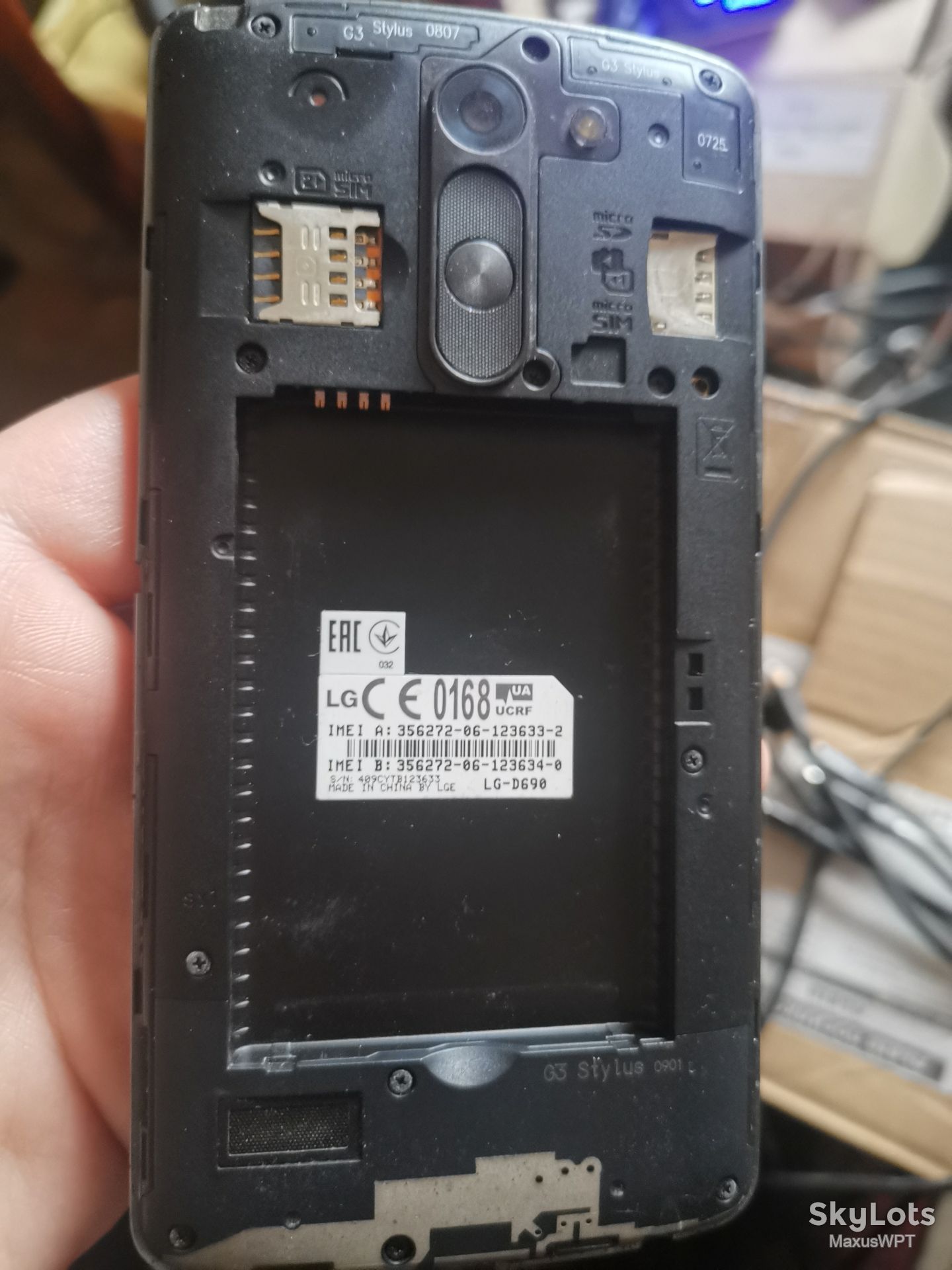 #275 LG G3S G3 Stylo gray - фото фото фото 2