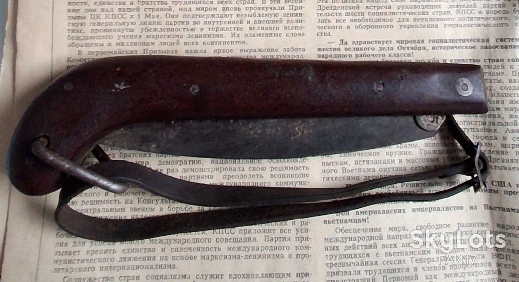 Пила по дереву, садовая, складная/СССР/Рукоять-Карболит/1950-е годы. - фото фото фото 0