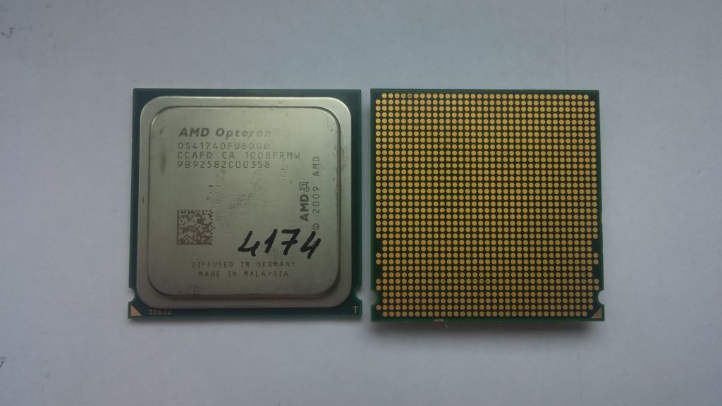 6х ядерный процессор AMD Opteron 4174 2,3-3,2GHz OS4174OFU6DGO Socket C32 65W Вжив - фото фото фото 1