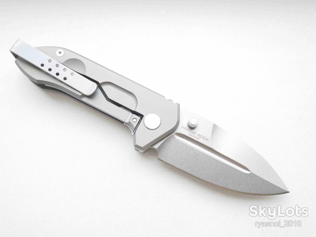 Extrema Ratio Frame Rock, D2 Stonewash, Titanium, Replica, Outdoor, Tactical, Frame Lock - фото фото фото 14