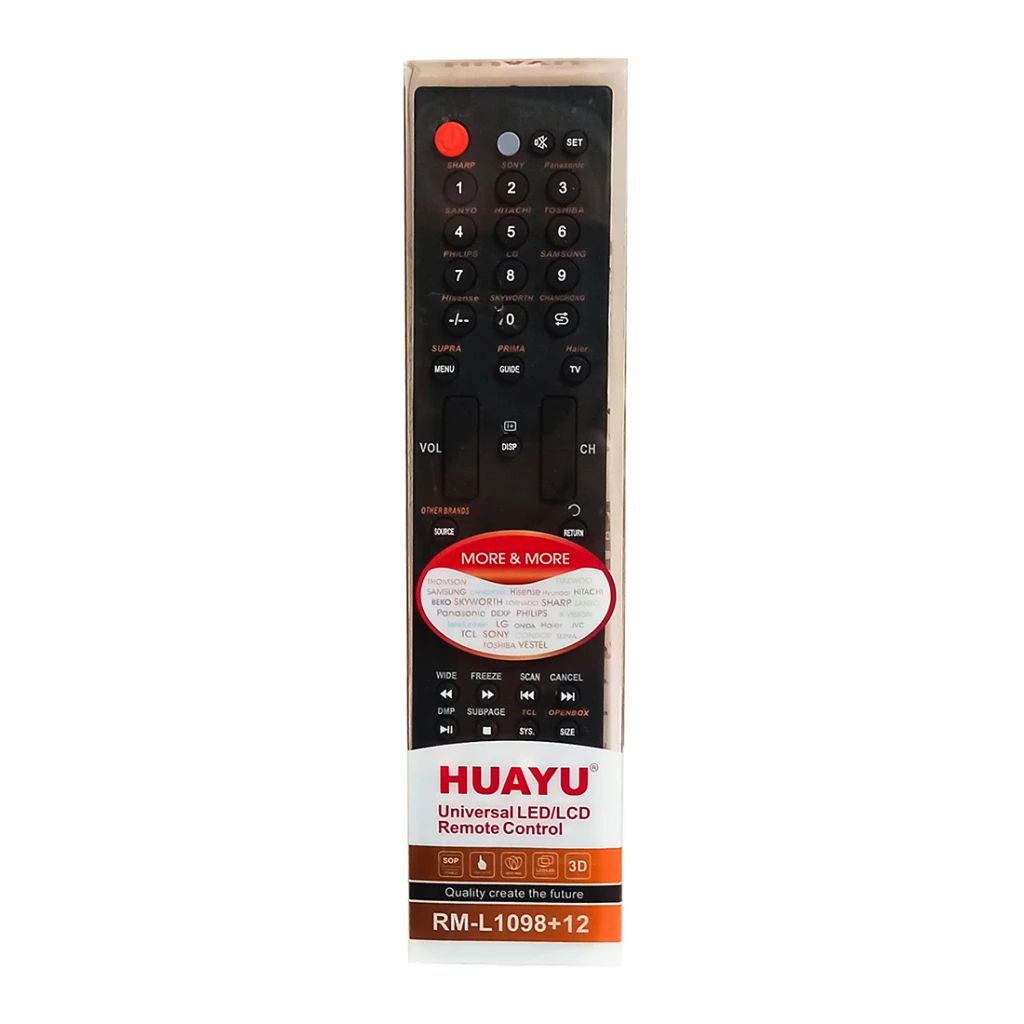 Пульт для телевизора Huayu RM-L1098+12 универсальный - фото фото фото 2