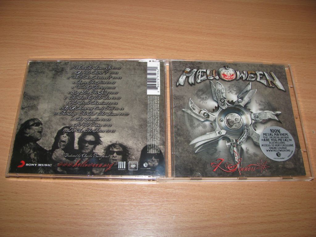 HELLOWEEN - 7 Sinners    (2010 Sony Music 1st press,Germany) - фото фото фото 0