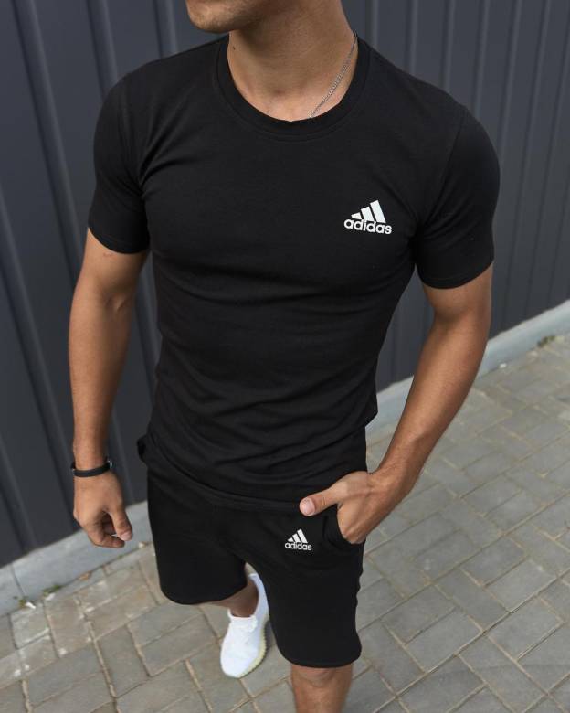 Футболка Adidas черная - фото фото фото 4