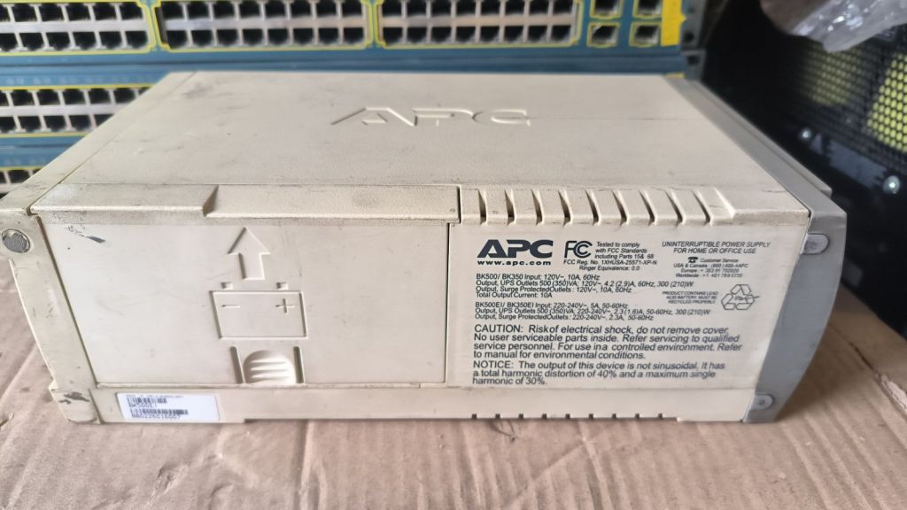 Бесперебійник ДБЖ APC Back-UPS 500 BK500EI №220x - фото фото фото 3